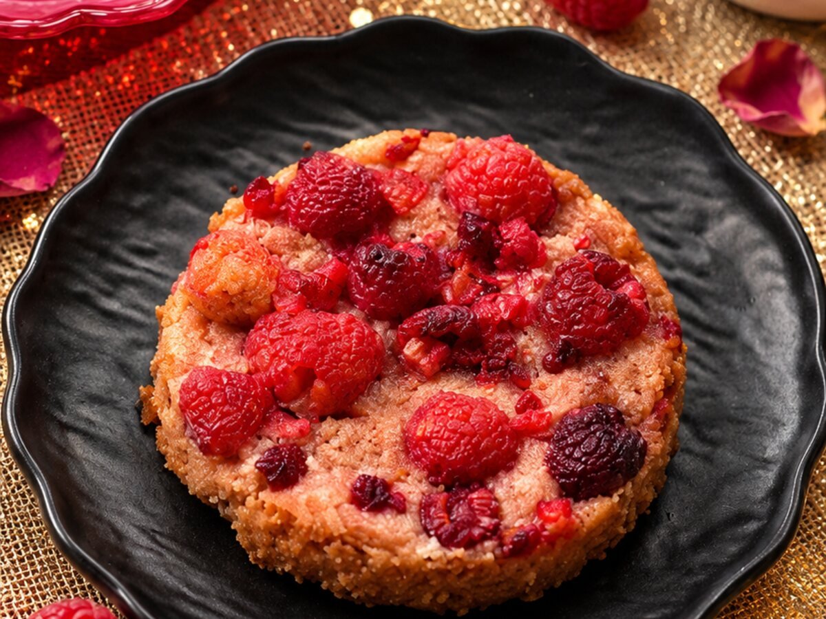 Les cookies aux framboises