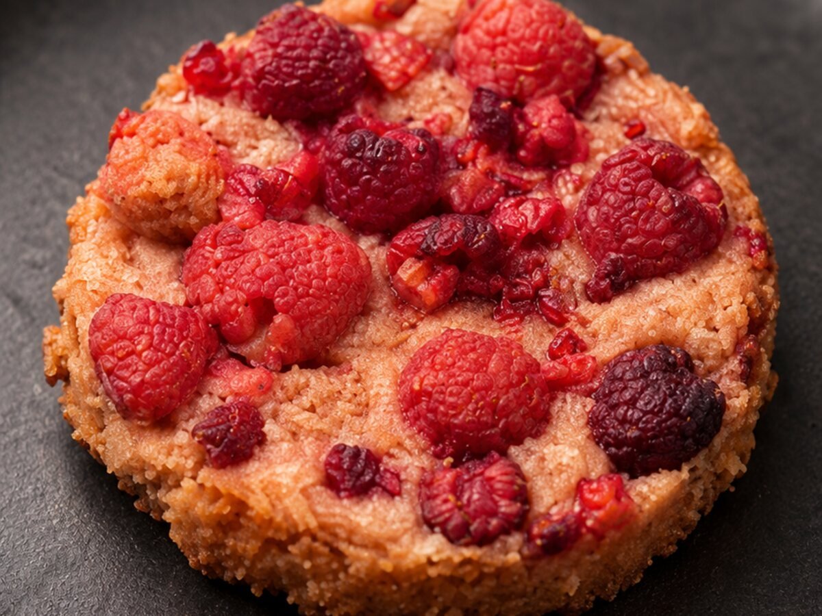 Les cookies aux framboises