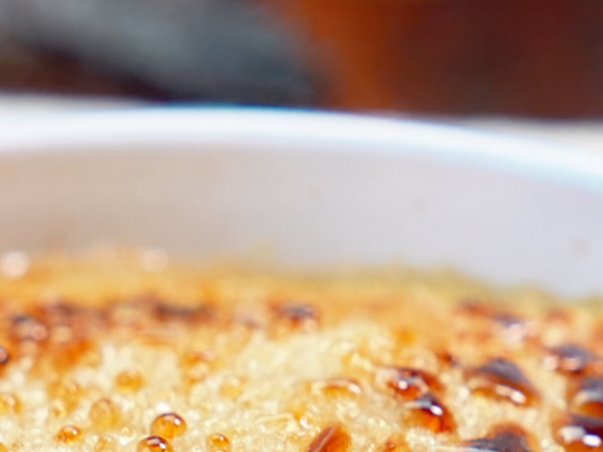 La crème brûlée végétale